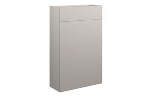 Clarence 500mm Slim WC Unit - Matt Dove Grey (Grey Cab)